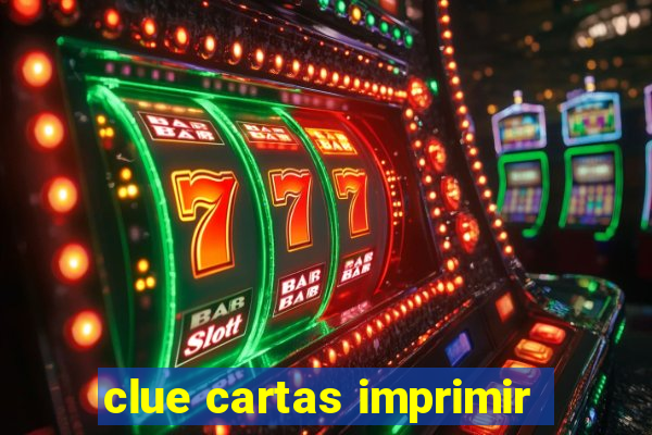 clue cartas imprimir